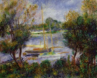 De Seine bij Argenteuil, 1888